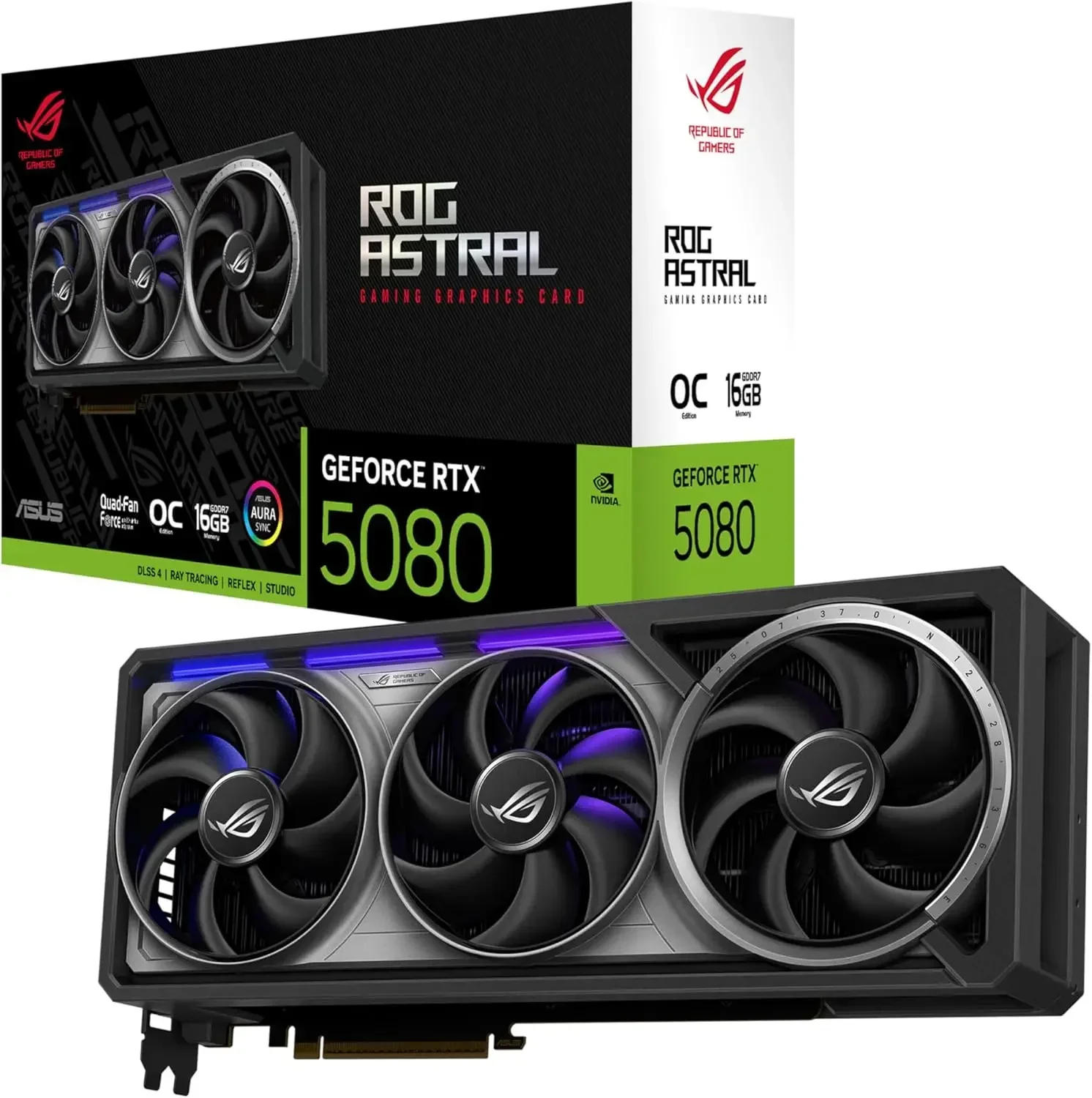 Rtx 5080 16Gb - Placa de Vídeo Astral RTX 5080