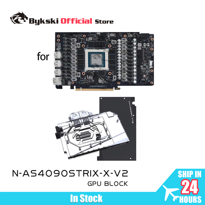 Bloco de GPU Bykski para ASUS  - Rtx 4090 Water Block avaliação e preço